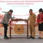 Wakil Gubernur Kalimantan Barat Krisantus Kurniawan menghadiri peresmian program KUM Peduli untuk memperluas akses pembiayaan bagi UMKM di Hotel Mercure Pontianak.
