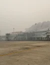 Kabut asap karhutla menurunkan jarak pandang dan mengganggu penerbangan di Kalimantan Barat. (Foto: hubud.kemenhub)