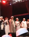 Gubernur Kalimantan Barat Ria Norsan bersama Habib Syech Assegaf dalam kegiatan Kalbar Bersholawat Merah Putih di Pontianak.