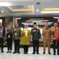 Gubernur Kalbar Ria Norsan saat membuka PKN Tingkat II dan meluncurkan Corporate University Kalbar di Aula Garuda Kantor Gubernur Kalbar.