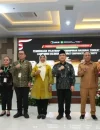 Gubernur Kalbar Ria Norsan saat membuka PKN Tingkat II dan meluncurkan Corporate University Kalbar di Aula Garuda Kantor Gubernur Kalbar.