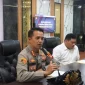 Kapolresta Pontianak Endang Tri Purwanto saat memberikan keterangan dalam konferensi pers terkait penangkapan tersangka kasus TPPO.