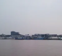 Peringatan dini BMKG terkait potensi banjir rob di wilayah pesisir Kalimantan Barat awal Januari 2026. (Foto : Dewi)