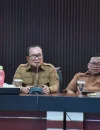 Rapat koordinasi Pemkab Kubu Raya bersama Forkopimda Plus untuk kesiapsiagaan menghadapi ancaman karhutla 2026.