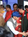 Menhut Raja Juli Antoni dan Gubernur Kalbar Ria Norsan meninjau penanganan karhutla di Kubu Raya.