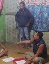 Petugas Satreskrim Polres Sekadau saat menangani kasus dugaan kekerasan seksual terhadap anak di Kabupaten Sekadau.
