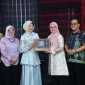 Ketua Dekranasda Pontianak Yanieta Edi Kamtono menyambut rombongan Pemkot Balikpapan