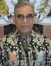 Ketua MPR RI Ahmad Muzani memberikan keterangan terkait keputusan pengulangan final LCC 4 Pilar Kalbar di Kompleks Parlemen Senayan Jakarta.