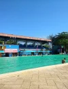 Kolam Renang JC Oevang Oeray lokasi pelajar SMA tenggelam. (Foto : suhali suhal)