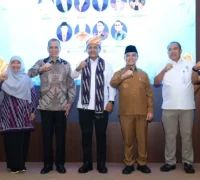 Gubernur Kalbar Ria Norsan saat menghadiri Konferensi Nasional Sylva Indonesia XXI di Universitas Tanjungpura Pontianak.