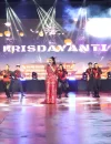 Krisdayanti tampil memukau dengan aksi wushu di Festival Imlek dan Cap Go Meh Singkawang, (25/2/2026).