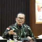 Bupati Kubu Raya Sujiwo memimpin Rapat Koordinasi Teknis Penanganan Karhutla di Kantor Bupati Kubu Raya bersama BPBD dan unsur lintas sektor.