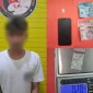 Polisi mengamankan barang bukti sabu seberat 0,20 gram dari pria yang diduga menjadi kurir narkoba di Belitang Hilir, Sekadau. (foto: Res-Sekadau)
