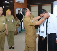 Wakil Gubernur Kalbar Krisantus Kurniawan membuka Latsar CPNS di BPSDM Kalbar