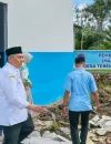 Sekda Kubu Raya Yusran Anizam meninjau pembangunan dapur program Makan Bergizi Gratis di Kecamatan Terentang.