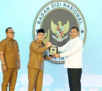 Gubernur Kalbar Ria Norsan membuka Rakor Sinergi Ekonomi Kerakyatan dan Program Makan Bergizi Gratis di Kubu Raya.