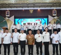 Gubernur Kalimantan Barat Ria Norsan menghadiri pelantikan Pengurus Wilayah Matahari Pagi Indonesia (MPI) Kalbar yang dipimpin Ageng Novly Satriadi di Pendopo Gubernur Kalbar, Pontianak, Sabtu (10/10/2026).