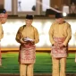 Gubernur Kalimantan Barat Ria Norsan memberikan sambutan saat membuka MTQ XXXIV Tingkat Provinsi Kalimantan Barat di Pantai Pulau Datok, Kabupaten Kayong Utara.