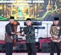 Gubernur Kalbar Ria Norsan menghadiri Malam Ta'aruf MTQ ke-34 Tingkat Provinsi Kalimantan Barat di Pendopo Bupati Kayong Utara.