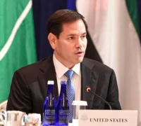 Marco Rubio Sekretaris Luar Negeri AS, Marco Rubio membahas tekanan diplomatik terhadap Israel untuk menghentikan pengeboman Gaza. (x.com/SecRubio)