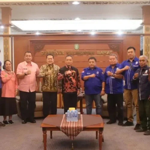 Gubernur Ria Norsan menyampaikan pesan May Day 2026 tentang kesejahteraan buruh Kalbar.