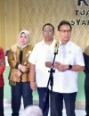 Menteri Kesehatan Budi Gunadi Sadikin meninjau pembangunan RSUD Tuan Besar Syarif Idrus di Kubu Raya, Jumat (6/2/2026).