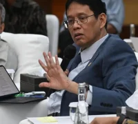 Menteri Keuangan Purbaya Yudhi Sadewa terkait pertumbuhan ekonomi Indonesia kuartal I-2026 di Jakarta.