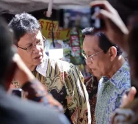 Menkeu Purbaya Yudhi Sadewa saat memberikan pernyataan terkait proyeksi ekonomi Indonesia.