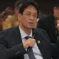 Menteri Keuangan Purbaya Yudhi Sadewa saat konferensi pers APBN Kita edisi Juni 2026 di Jakarta.