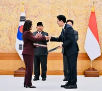 Meutya Hafid dalam kerja sama digital Indonesia Korea Selatan.