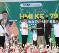 Sekda Kalbar Harisson menghadiri perayaan Dies Natalis ke-79 HMI dan buka puasa bersama KAHMI di Rumah Melayu Pontianak, (5/3/2026).