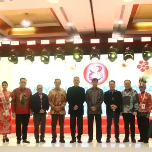 Wakil Gubernur Kalbar Krisantus Kurniawan menghadiri Munas VIII PSMTI di Jakarta.