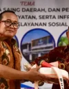 Bupati Kubu Raya Sujiwo menghadiri Musrenbang RKPD Kecamatan Terentang, Jumat (30/1).