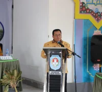 Wakil Bupati Kubu Raya Sukiryanto membuka Musrenbang RKPD 2027 di Teluk Pakedai.
