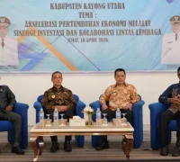 Gubernur Kalbar Ria Norsan saat menghadiri Musrenbang RKPD 2027 di Kayong Utara.