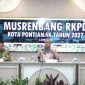 Sekda Kalbar Harisson membuka Musrenbang Pontianak 2027 di Aula SSA, Kamis (2/4/2026).