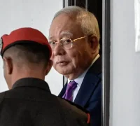 Datuk Seri Najib Razak, mantan Ketua Barisan Nasional Malaysia. (FIlepic)