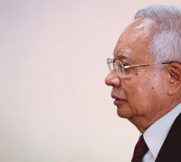 Najib Razak divonis penjara dalam sidang kasus 1MDB di Mahkamah Tinggi Malaysia. (facebook.com/najibrazak)