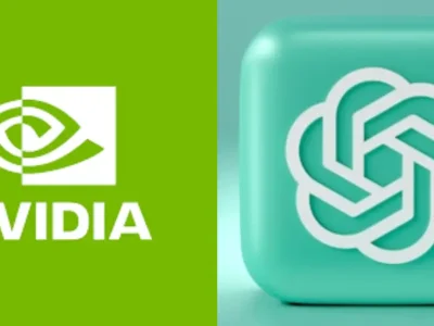 Ilustrasi Nvidia dan OpenAI dalam proyek pusat data kecerdasan buatan berskala besar di Ohio, Amerika Serikat.