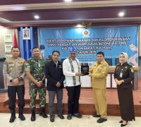Pembukaan OKK PWI Kalbar Angkatan Ke-5 di Politeknik Negeri Pontianak yang dihadiri pengurus PWI dan Pemprov Kalbar.