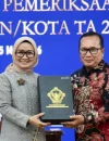 Bupati Kubu Raya Sujiwo menerima LHP LKPD 2025 dengan opini WTP dari BPK RI Perwakilan Kalbar di Pontianak.