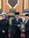 Gubernur Kalbar Ria Norsan menerima opini WTP dari BPK RI atas LKPD Tahun Anggaran 2025 di DPRD Kalbar.