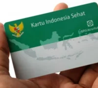 Kartu BPJS Kesehatan peserta JKN PBI yang digunakan untuk mengakses layanan kesehatan.