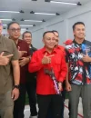 Wagub Krisantus Kurniawan membuka PERBAKIN Kalbar Cup 2026 di Pontianak.