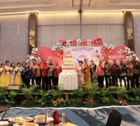 Gubernur Kalimantan Barat Ria Norsan menghadiri peringatan 12 Tahun PERWATI Kalbar di Pontianak. (MC Kalbar)