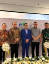 Gubernur Kalbar Ria Norsan menghadiri peresmian kantor baru PT Multi Integrasi Bisnis di Jakarta