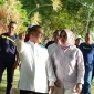 Gubernur Kalbar Ria Norsan meninjau kawasan Pantai Temajuk di Kabupaten Sambas untuk pengembangan wisata perbatasan.