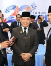 Gubernur Kalbar Ria Norsan menghadiri Sidang Paripurna Luar Biasa DPD RI di Kompleks Parlemen Senayan, Jakarta.