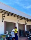 Relokasi pedagang dalam penataan kawasan Pasar Sungai Kakap.