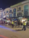 Tim gabungan Polresta Pontianak dan Pemkot Pontianak melakukan sidak di sejumlah kafe kawasan Ambalat Pontianak Selatan.